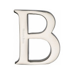 Heritage Brass Letter B  - Pin Fix 51mm